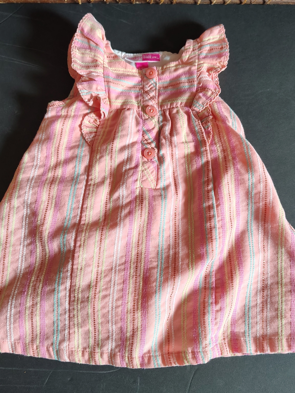 Baby Girl 6-9M Summer Dress Lot, Tahari, Carter’s, H&M, 4 Dresses - Picture 5 of 14